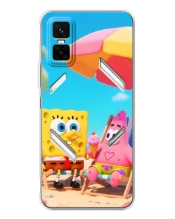 Чехол для Infinix GT 30 Pro с картинкой «Отдых на пляже»