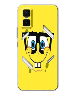 Чехол для Infinix GT 30 Pro с картинкой «Минималистичный Спанч Боб»