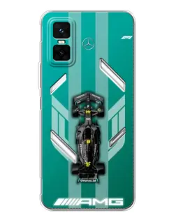 Чехол для Infinix GT 30 Pro с картинкой «Mercedes AMG Petronas»