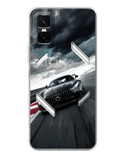 Чехол для Infinix GT 30 Pro с картинкой «Гоночный Mercedes AMG»