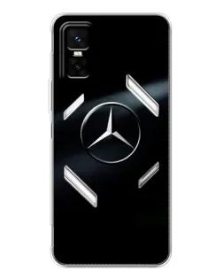 Чохол для Infinix GT 30 Pro з картинкою «Mercedes на металі» Чохол для Infinix GT 30 Pro з картинкою «Mercedes на металі»