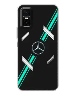 Чохол для Infinix GT 30 Pro з картинкою «Спортивні лінії Mercedes» Чохол для Infinix GT 30 Pro з картинкою «Спортивні лінії Mercedes»