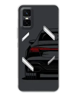 Чехол для Infinix GT 30 Pro с картинкой «Задняя часть Audi — арт»