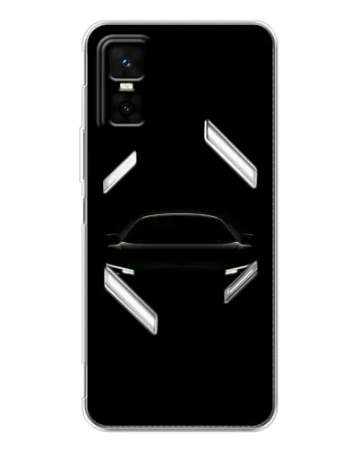 Чехол для Infinix GT 30 Pro с картинкой «Взгляд Audi в темноте»