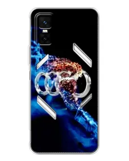 Чехол для Infinix GT 30 Pro с картинкой «Энергия лого Audi»