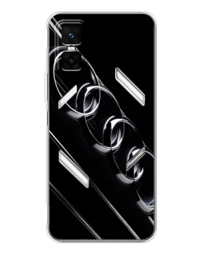 Чехол для Infinix GT 30 Pro с картинкой «Audi — абстрактные кольца»