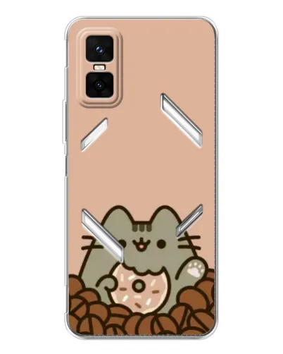 Чехол для Infinix GT 30 Pro с картинкой «Кофейный Пушин» Чехол для Infinix GT 30 Pro с картинкой «Кофейный Пушин»