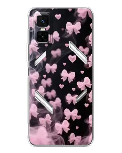 Чехол для Infinix GT 30 Pro с картинкой «Неоновое кружево»