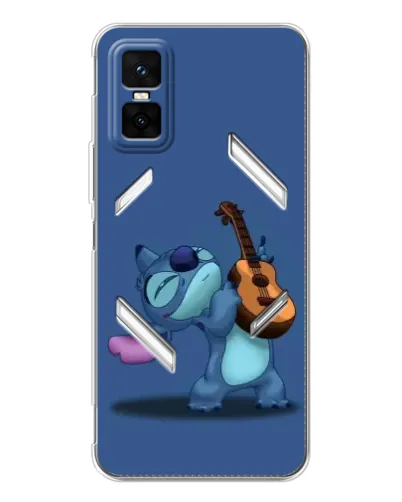 Чохол для Infinix GT 30 Pro з картинкою «Стіч з укулеле»