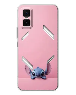 Чехол для Infinix GT 30 Pro с картинкой «Stitch выглядывает» Чехол для Infinix GT 30 Pro с картинкой «Stitch выглядывает»