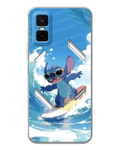 Чохол для Infinix GT 30 Pro з картинкою «Стіч на хвилі»