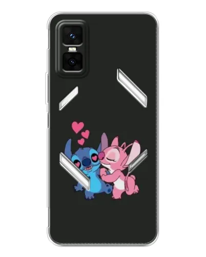 Чохол для Infinix GT 30 Pro з картинкою «Анжел цілує Стіча»