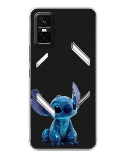 Чохол для Infinix GT 30 Pro з картинкою «Стіч на чорному»