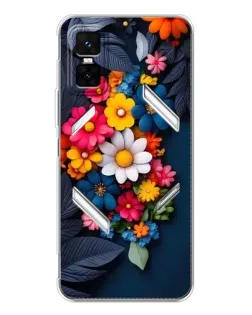 Чехол для Infinix GT 30 Pro с картинкой «Цветочная феерия»