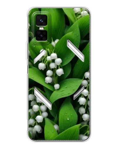 Чехол для Infinix GT 30 Pro с картинкой «Ландыши в зелени» Чехол для Infinix GT 30 Pro с картинкой «Ландыши в зелени»