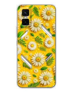 Чехол для Infinix GT 30 Pro с картинкой «Ромашковое солнце»