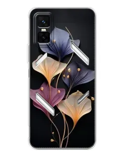 Чехол для Infinix GT 30 Pro с картинкой «Лиловые цветы грации»