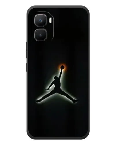 Чехол для Infinix GT 50 Pro с картинкой «Jordan Gradient Logo»