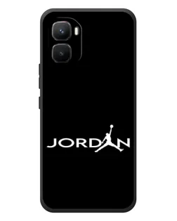 Чехол для Infinix GT 50 Pro с картинкой «Jordan White Logo»