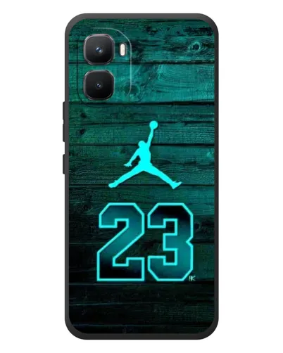 Чехол для Infinix GT 50 Pro с картинкой «Jordan Cyan 23»