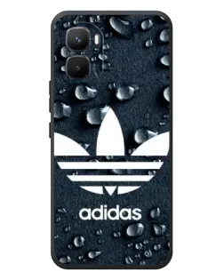 Чехол для Infinix GT 50 Pro с картинкой «Adidas Trefoil Blue»