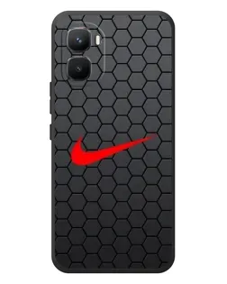 Чехол для Infinix GT 50 Pro с картинкой «Nike — карбоновая сетка»