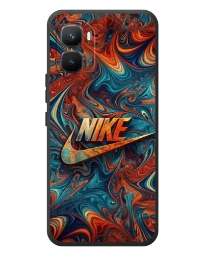 Чехол для Infinix GT 50 Pro с картинкой «Nike в абстракции»