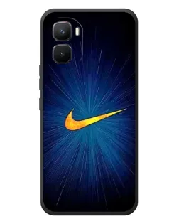 Чехол для Infinix GT 50 Pro с картинкой «Синий пульс Nike»