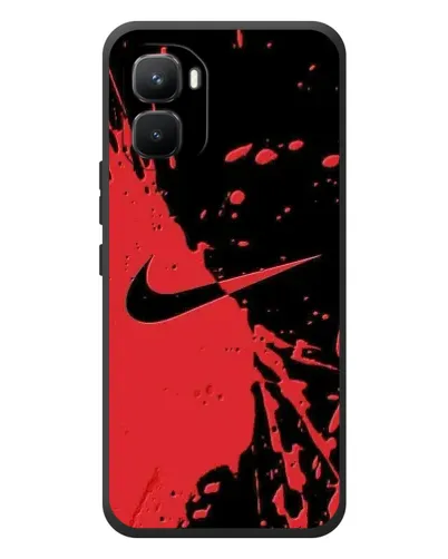 Чехол для Infinix GT 50 Pro с картинкой «Красные брызги Nike» Чехол для Infinix GT 50 Pro с картинкой «Красные брызги Nike»