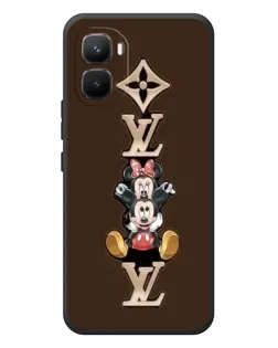 Чехол для Infinix GT 50 Pro с картинкой «LV и Микки Маус»