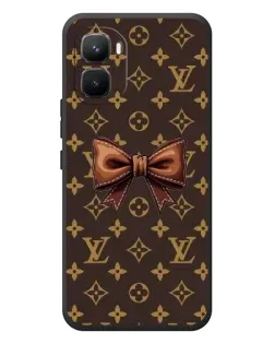 Чехол для Infinix GT 50 Pro с картинкой «LV с бантом»