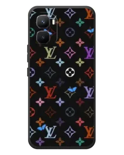 Чохол для Infinix GT 50 Pro з картинкою «Кольорова монограма LV»