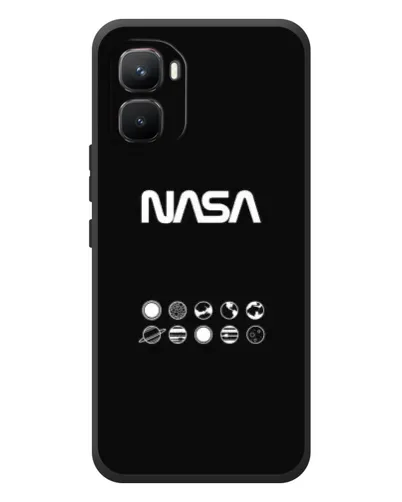 Чехол для Infinix GT 50 Pro с картинкой «NASA — технический принт»