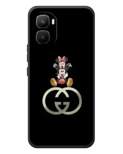 Чехол для Infinix GT 50 Pro с картинкой «Минни Маус на лого»
