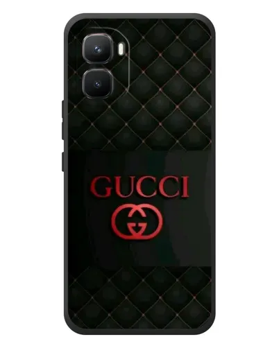 Чехол для Infinix GT 50 Pro с картинкой «Gucci — стеганый черный»