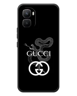 Чехол для Infinix GT 50 Pro с картинкой «Gucci — серебряная змея»