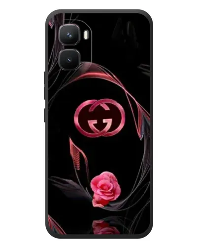 Чехол для Infinix GT 50 Pro с картинкой «Gucci — неоновая роза»