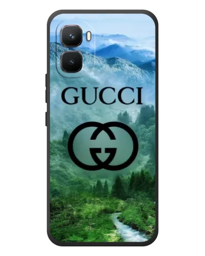 Чехол для Infinix GT 50 Pro с картинкой «Gucci — горный пейзаж»