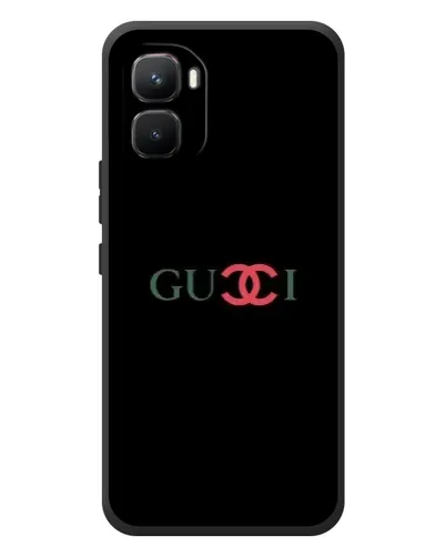 Чехол для Infinix GT 50 Pro с картинкой «Gucci — красный градиент»