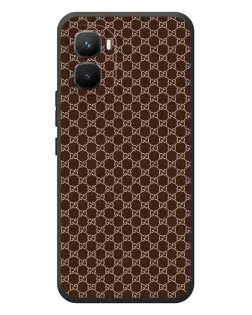 Чехол для Infinix GT 50 Pro с картинкой «Gucci — шоколадная сетка»