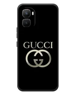 Чехол для Infinix GT 50 Pro с картинкой «Gucci — золото на черном»
