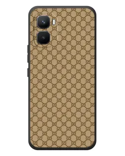 Чехол для Infinix GT 50 Pro с картинкой «Gucci — классический беж»