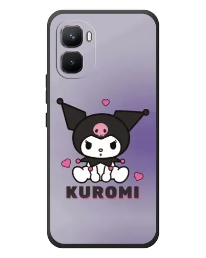 Чехол для Infinix GT 50 Pro с картинкой «Kuromi — фиолетовый арт»
