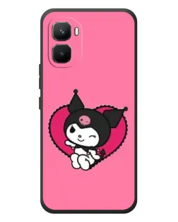 Чохол для Infinix GT 50 Pro з картинкою «Kuromi — любов у серці»