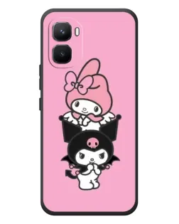 Чохол для Infinix GT 50 Pro з картинкою «My Melody та Kuromi»