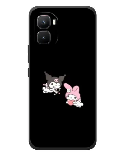Чехол для Infinix GT 50 Pro с картинкой «My Melody и Kuromi»
