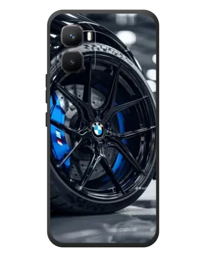 Чехол для Infinix GT 50 Pro с картинкой «Колесо BMW вблизи»