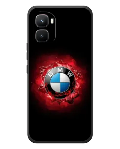 Чехол для Infinix GT 50 Pro с картинкой «Логотип BMW — вспышка»