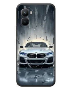 Чехол для Infinix GT 50 Pro с картинкой «BMW в свете фар»