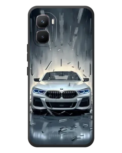 Чехол для Infinix GT 50 Pro с картинкой «BMW в свете фар»